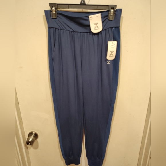 Xersion NWT Women's Navy Quick-Dri Jogger Athletic Pants XS Lightweight Workout - Picture 1 of 8